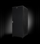 Шкаф напольный 22U, 600x800x1190 мм, металлические двери, черный GYDERS GDR-226080BMM